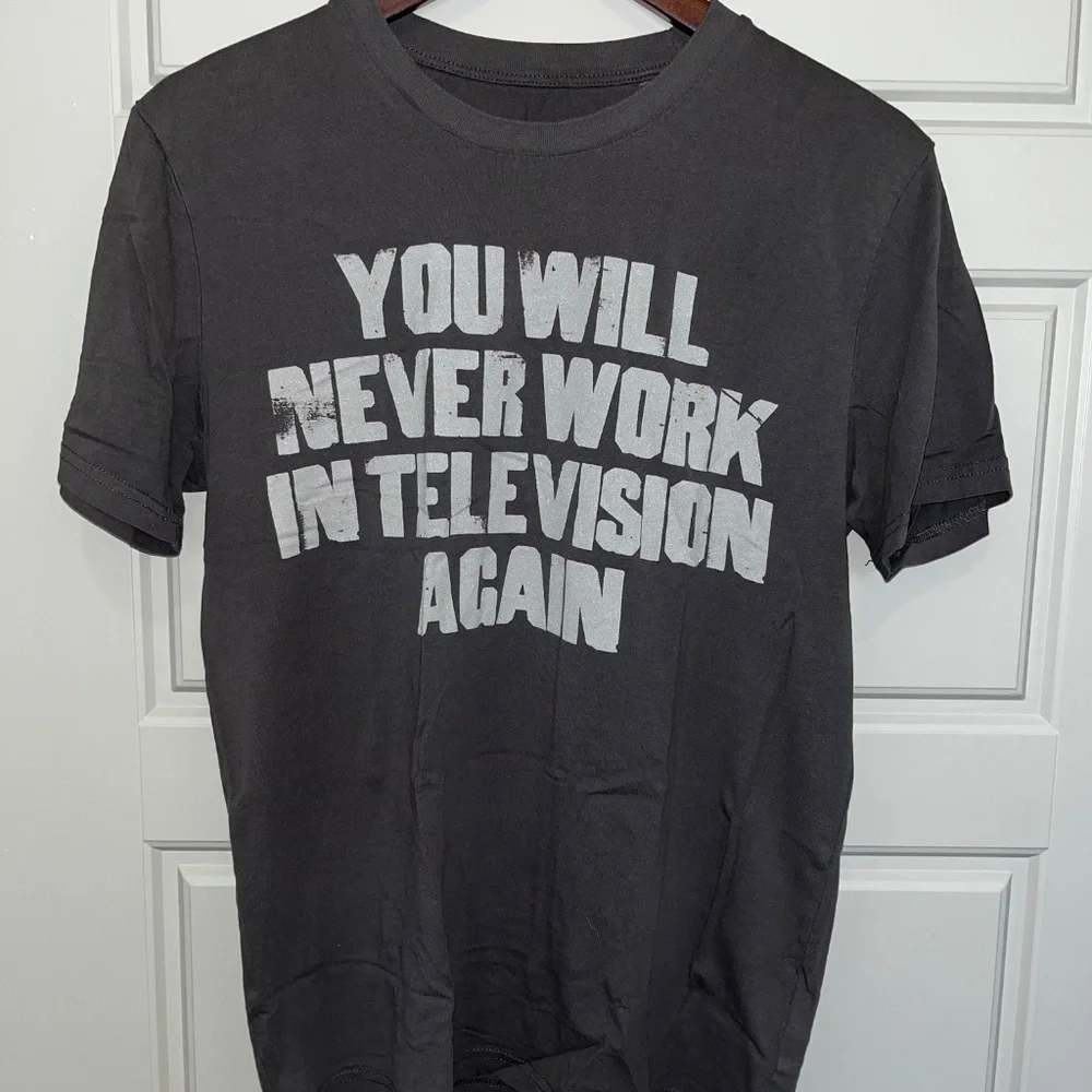 The Smile Band T-shirt, Medium, Gray - Picture 2 of 3
